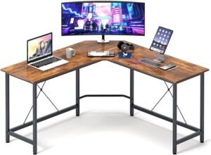 Soges L Shaped Desk, 59inch